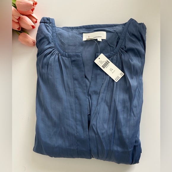 Anthropologie ✨The Somerset✨ Maxi Dress - Blue - 2X - Picture 11 of 15